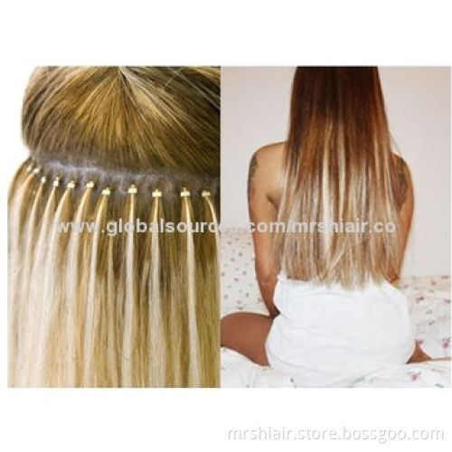 22-inch Bobby Wave Indian Pre-bonded Hair Extensions